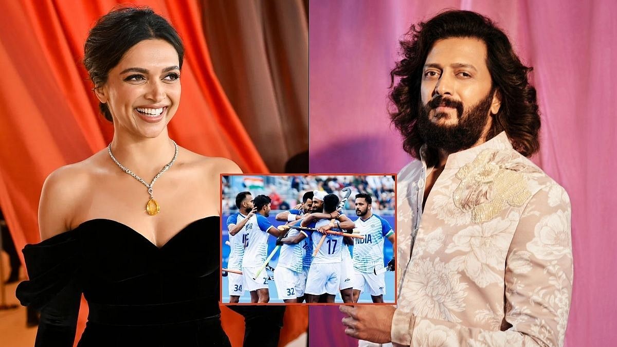 'Chak De India!': Deepika Padukone, Riteish Deshmukh & Other Bollywood Celebs Rejoice As India Men's Hockey Team Wins Bronze At Olympics 2024